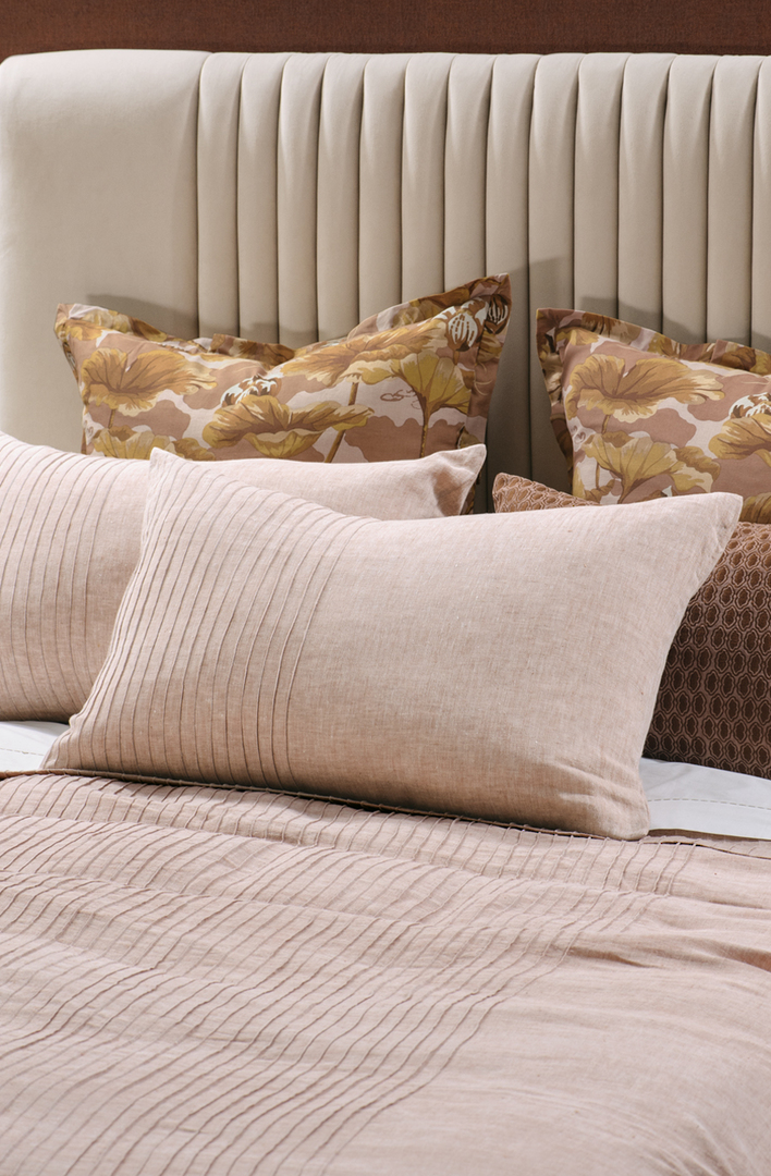 Bianca Lorenne - Kaiyu Pink Clay Bedspread  (Pillowcases - Eurocases Sold Separately) image 3